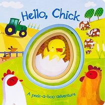 Hello, Chick (Die-Cut Animal Board)