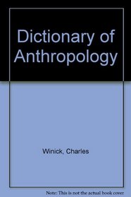 Dictionary of Anthropology