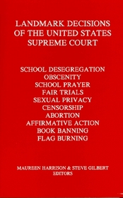 Landmark Decisions of the United States Supreme Court I (Landmark Decisions of the United States Supreme Court)