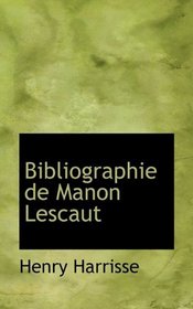 Bibliographie de Manon Lescaut