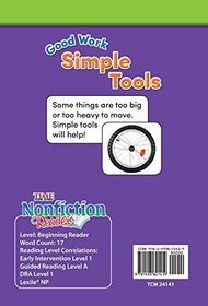 Good Work: Simple Tools (TIME FOR KIDS Nonfiction Readers)