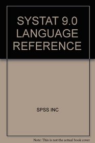 Systat 9.0 Language Reference