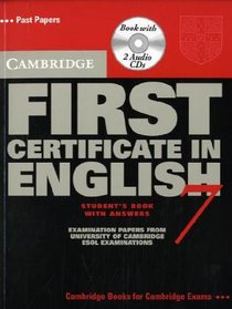 Cambridge First Certificate in English 7 Self Study Pack (Cambridge First Certificate)