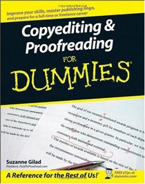 Copyediting & Proofreading For Dummies (For Dummies (Language & Literature))