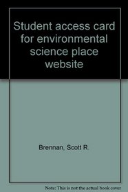 Student Access Card for Environmental Science Place Website