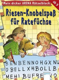 Mein dicker Arena Rtselblock - Riesen-Knobelspa fr Ratefchse