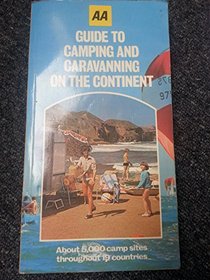AA guide to camping and caravanning on the Continent