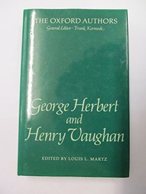 George Herbert and Henry Vaughan (Oxford Authors)