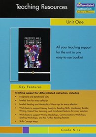 Prentice Hall Literature, Grade 9 [Penguin Edition]: Teaching Resources, Unit One