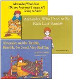 Alexander 3-Book Set: Alexander and the Terrible, Horrible, No Good, Very Bad Day; Alexander Who's Not (Do You Hear Me? I Mean It!) Going to Move; and Alexander Who Used to Be Rich Last Sunday
