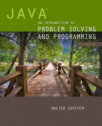 Java: An Introduction to Problem Solving and Programming plus MyProgrammingLab with Pearson eText -- Access Card Package (7th Edition)