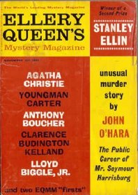 Ellery Queen's Mystery Magazine, November 1962 (Volume 40, No. 2)