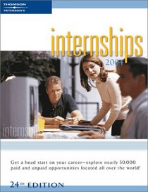 Internships 2004 (Peterson's Internships)