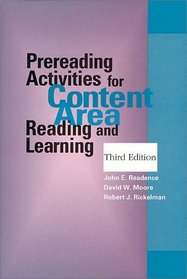 Prereading Activities for Content Area Reading and Learning (Third Edition)