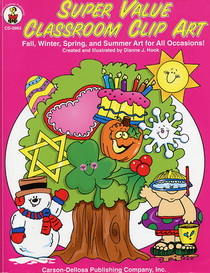 Super Value Classroom Clip Art: Fall, Winter, Spring, and Summer Art for All Occasions!