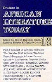 Orature in African Literature Today: A Review (African Literature Today)