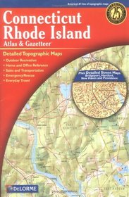 Connecticut/Rhode Island Atlas and Gazetteer (Connecticut, Rhode Island Atlas  Gazetteer)