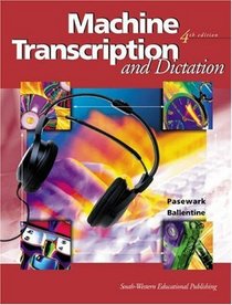 Machine Transcription and Dictation: Text  Data Disk Package