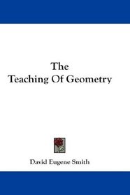 The Teaching Of Geometry