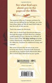 Book: Who I Am in Christ Devotional