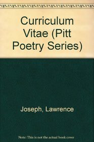 Curriculum Vitae (Pitt Poetry Series)
