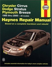 Haynes Repair Manuals: Chrysler Cirrus, Dodge Stratus, Plymouth Breeze, 1994-2000