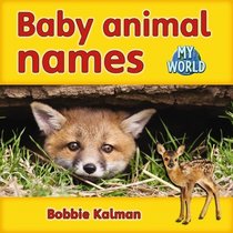 Baby Animal Names (My World: Level C)