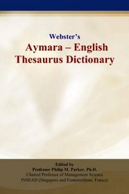Websters Aymara - English Thesaurus Dictionary