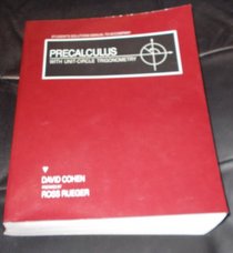 S.S.M. Precalculus W/Unit Circle Trigono