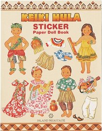 Keiki Hula Sticker Paper Doll Book