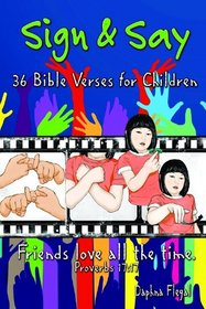 Sign & Say: 36 Bible Verses for Children