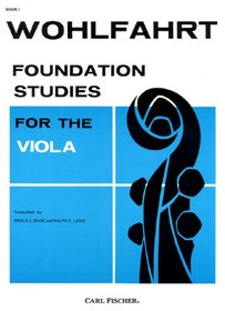 Foundation Studies for the Viola, Book 1