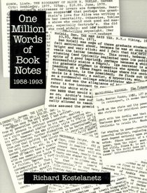 One Million Words of Book Notes, 1958-1993
