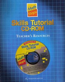 Math Steps Skills Tutorial CD-Rom Teachers Resources with CDroms: Skills Tutorial and Intro to Skills Tutorial
