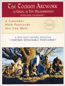 The Tolkien Artwork: 2003 Postcard Calendar