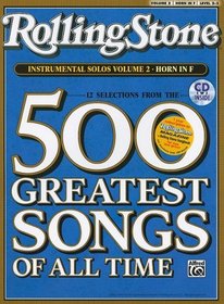 Selections from Rolling Stone Magazine's 500 Greatest Songs of All Time (Instrumental Solos), Vol 2: Horn in F (Book & CD)