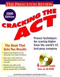 Cracking the ACT with CD-ROM, 2000 Edition (Cracking the Act)