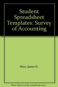Student Spreadsheet Templates: Survey of Accounting