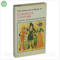 The Observer's Book of European Costume (Observer's Pocket)