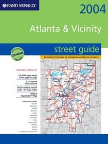 Rand McNally Atlanta  Vicinity Street Guide (Rand McNally Street Guides)