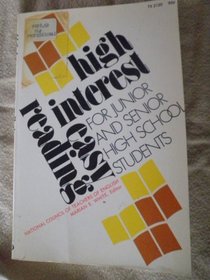 High interest-easy reading for junior and senior high school students
