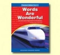 Words are Wonderful Book 4 Teacher's Edition - Grade 6