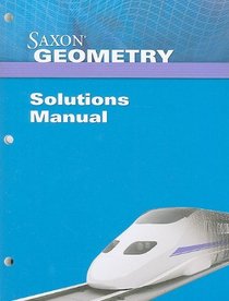 Saxon Geometry Solutions Manual