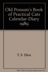Old Possum's Book of Practical Cats Calendar-Diary, 1989