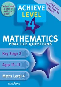 Maths Level 4 Practice Questions (Achieve)