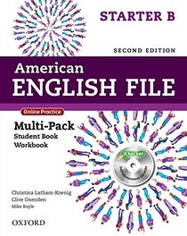 American English File Second Edition: Level Starter Multi-Pack B: With Online Practice and iChecker