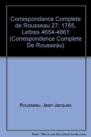 Correspondance Rousseau 27 CB