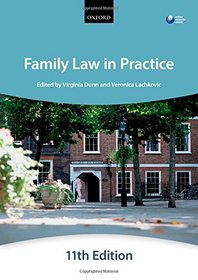 Family Law in Practice (Blackstone Bar Manual)