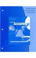 Working Papers Recycling for Gilbertson's Century 21 Accounting: Multicolumn Journal, 9th