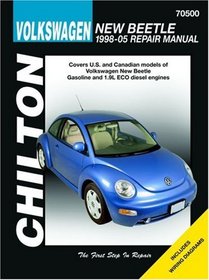 Volkswagen New Beetle: 1998 thru 2005 (Chilton's Total Car Care Repair Manual)